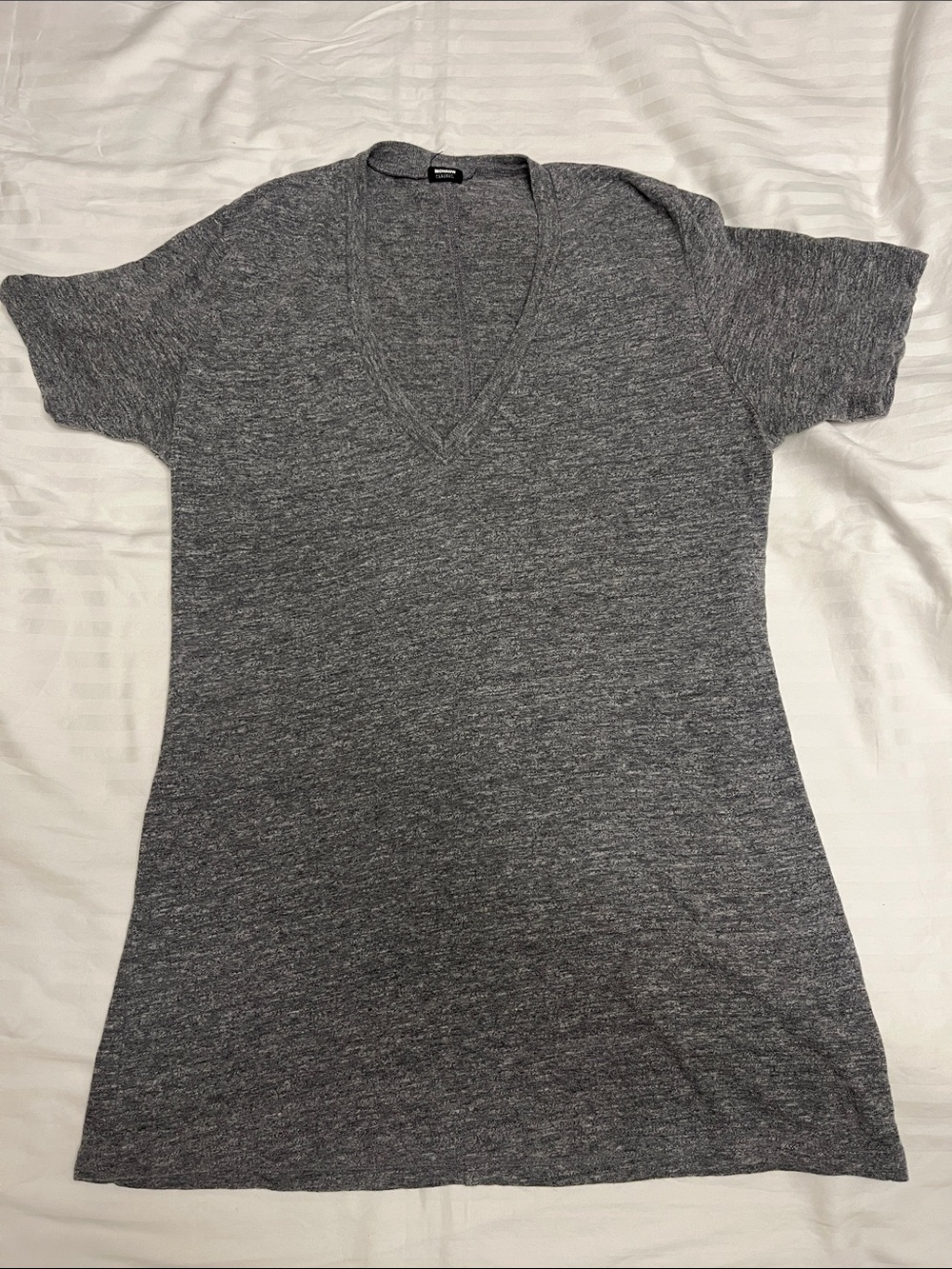 Monroe classic heather gray t shirt M